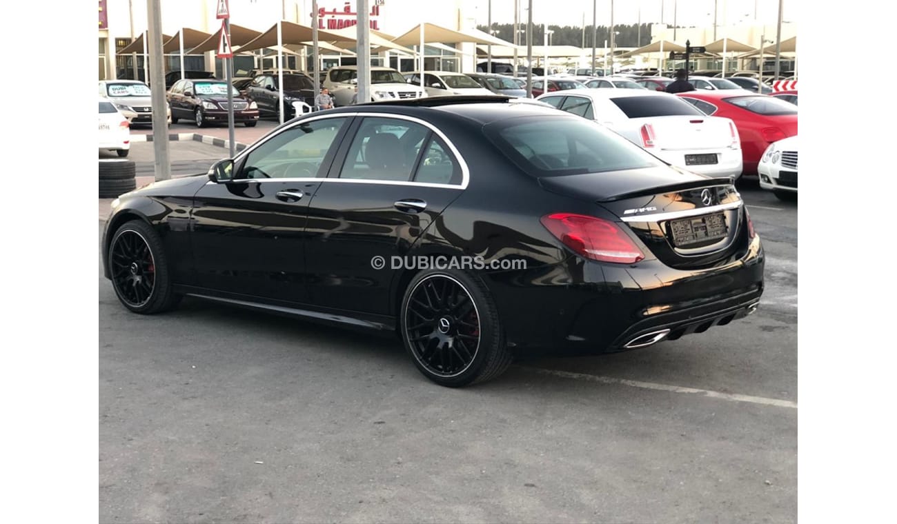 مرسيدس بنز C 200 موديل 2016 خليجي فل مواصفات بانوراما بصمه ودخول بدون مفتاح وتكييف خلفي ونظام صوت ممتاز وتحكم كهربي ك