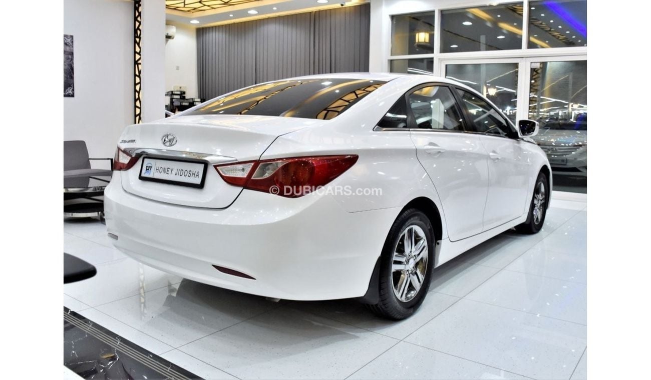 Hyundai Sonata EXCELLENT DEAL for our Hyundai Sonata ( 2014 Model ) in White Color GCC Specs