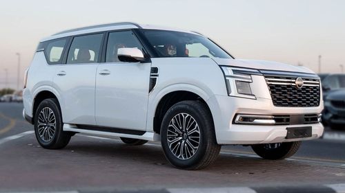 Nissan Patrol SE PLATINUM CITY 2026 Nissan Patrol SE Platinum 3.8L AT Petrol (White-Red) (Export Only)