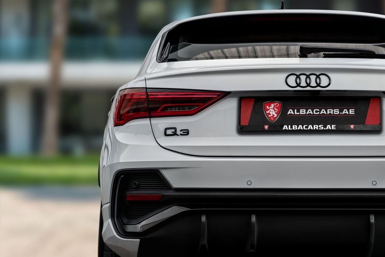 أودي Q3 S-Line - Sportback | 2,938 P.M | 0% Downpayment | AUDI WARRANTY! Audi Q3 S-Line - Sportback