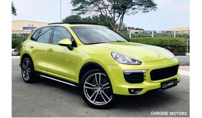 Porsche Cayenne Std 2016 PORSCHE CAYENNE  GCC SPECIFICATIONS  5DR SUV, 3.6L 6CYL PETROL, AUTOMATIC, ALL WHEEL DRIVE