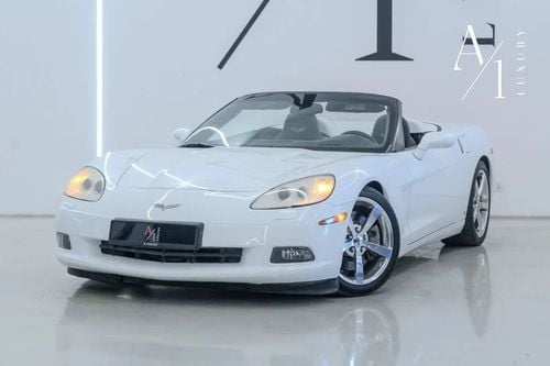 شيفروليه كورفت C6 6.2L V8 2009 Chevrolet Corvette C6, Full Corvette Service History, Very Low Kms, Manual Transmiss