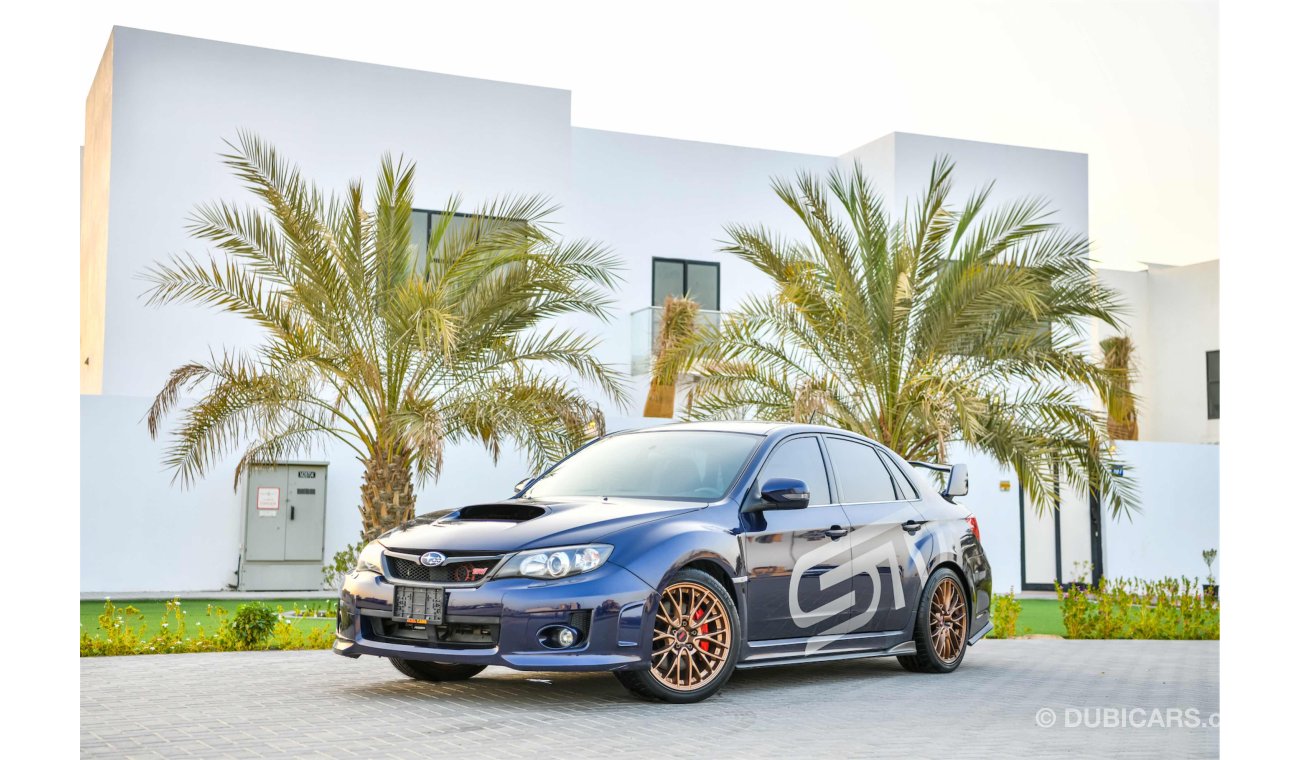 Subaru Impreza WRX STI- GCC - AED 1,658 Per Month - 0% Down Payment