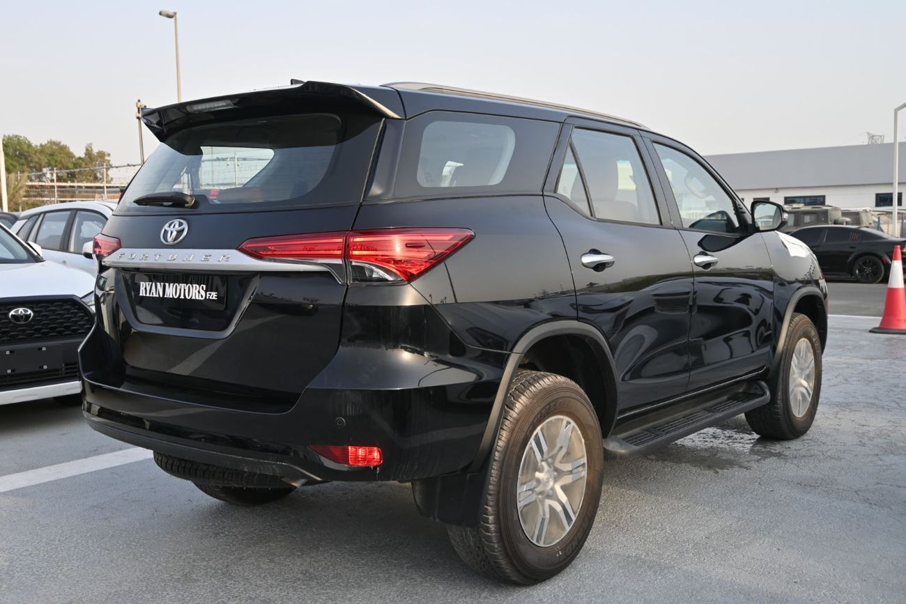 تويوتا فورتونر Toyota Fortuner 2.7L Petrol, Automatic 4WD, Model 2025, Color Black