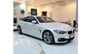 بي أم دبليو 420 EXCELLENT DEAL for our BMW 420i Sport ( 435i Badge ) ( 2015 Model! ) in White Color! GCC Specs