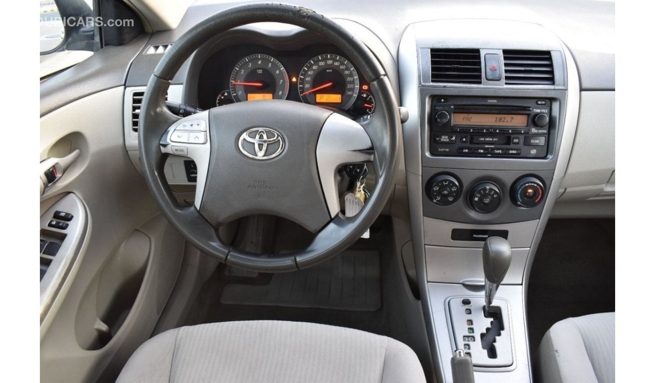 Toyota Corolla FREE REGISTRATION | FREE INSURANCE | 2010 | TOYOTA COROLLA 1.8L V4 | AUTOMATIC TRANSMISSION | GCC | 