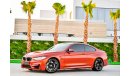 بي أم دبليو M4 Coupe | 3,915 P.M | 0% Downpayment | Full Option | Perfect Condition!