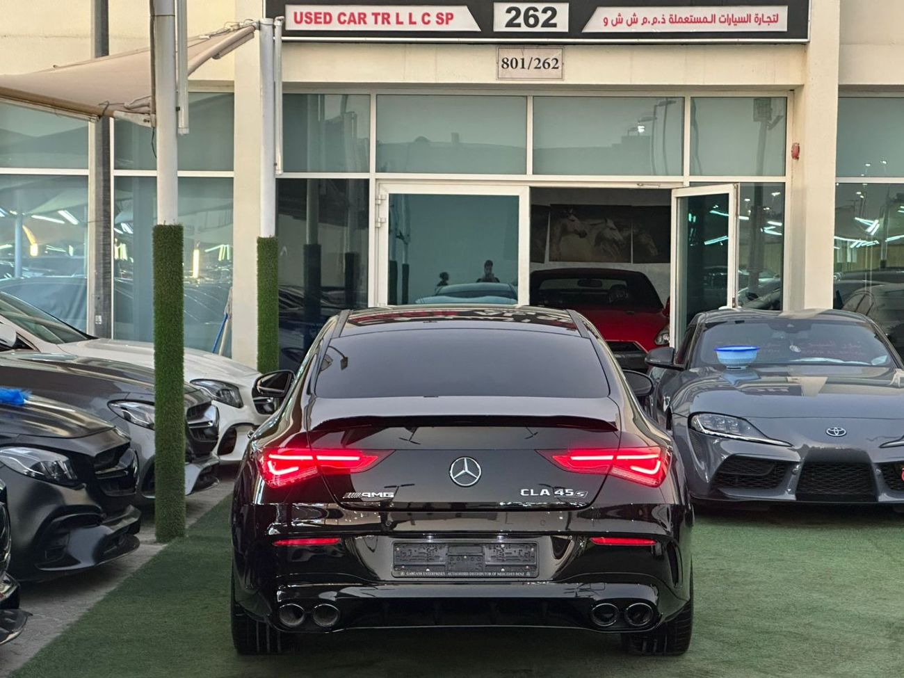 Mercedes-Benz CLA 45 AMG MERCEDES BENZ AMG CLA45s EDITION 2023 German Specs ( Clean Title ) Original Paint Zero Accidents Rec