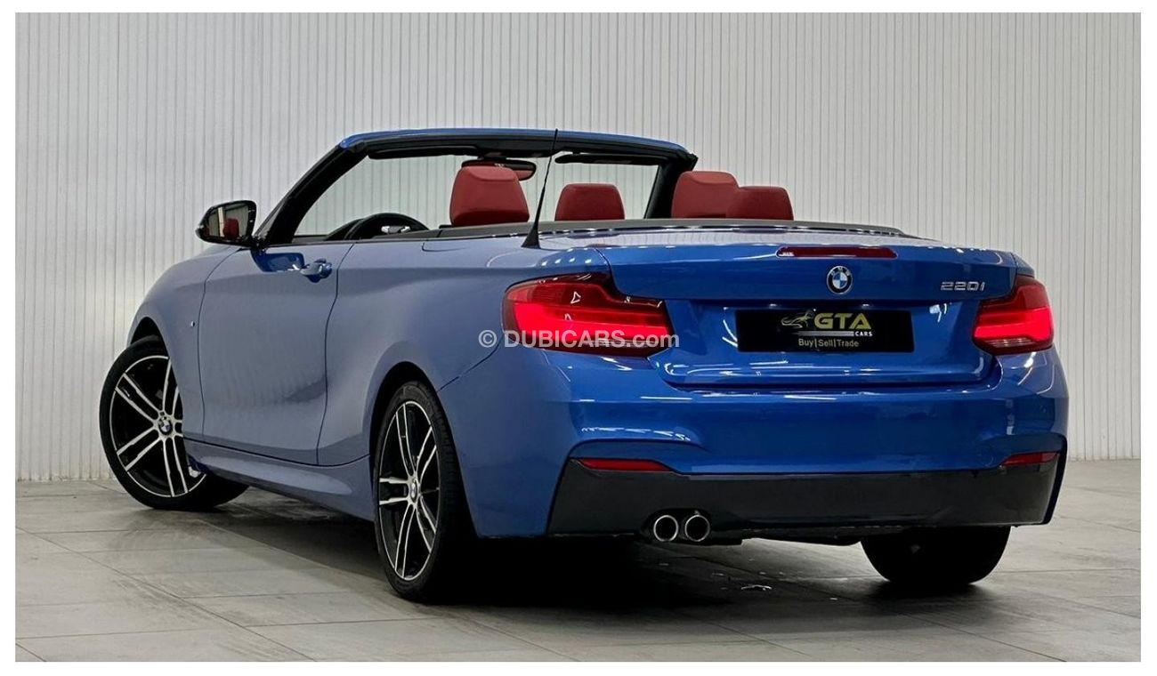 BMW 220i Std 2018 BMW 220i M-Sport Convertible, Warranty, Full Options, Low Kms, GCC
