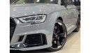 Audi RS3 TFSI quattro Under Warranty From Agency TFSI quattro