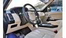 Land Rover Range Rover Vogue SE Supercharged (2013 | GCC Specs)