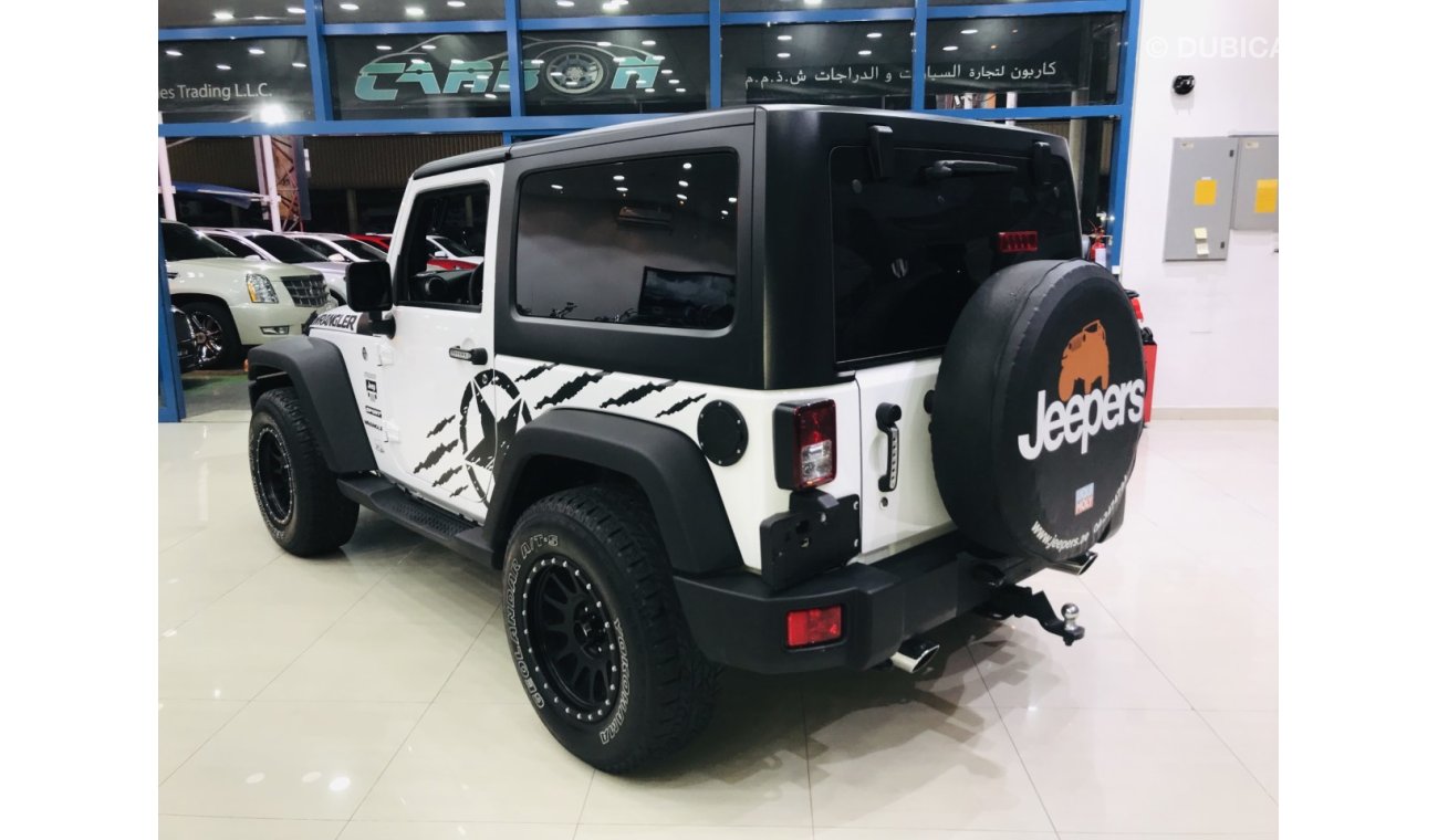 Jeep Wrangler SPORT- 2017 - MANUAL GEAR - ALFUTTAIM WARRANTY + FREE SERVICE ( 1050 AED ) PER MONTH