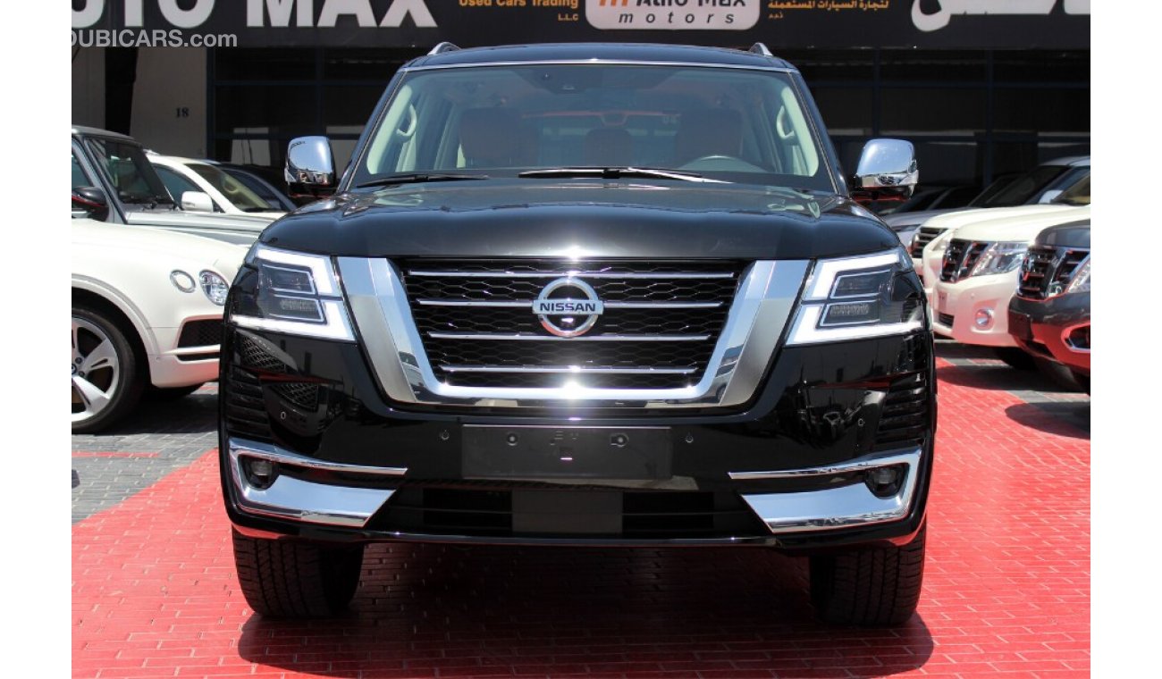 Nissan Patrol (2020) V8 LE PLATINUM,GCC, UNDER WARRANTY FROM LOCAL DEALER