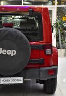 جيب رانجلر EXCELLENT DEAL for our Jeep Wrangler Sahara ( 2014 Model ) in Red Color GCC Specs