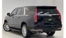 كاديلاك إسكالاد بريميوم لاكجري 2022 Cadillac Escalade LWB, Cadillac Warranty + Service Pack, Full Options, Low Kms, 