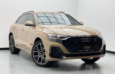 أودي Q8 55 TFSI quattro (340 HP) 2024 Audi Q8 55 TFSI Quattro S-line, 2027 Audi Warranty and Service Pack, G