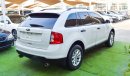 Ford Edge Imported 2013, white color inside Beige No. 2, sensors, alloy wheels and rear spoiler stabilizer, in