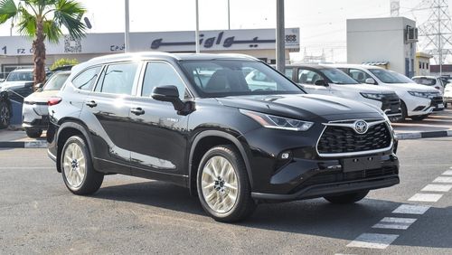 Toyota Highlander For Export Only !Brand New Toyota Highlander Hybrid HL25-LTD | 2.5L | Black / Beige | 2023
