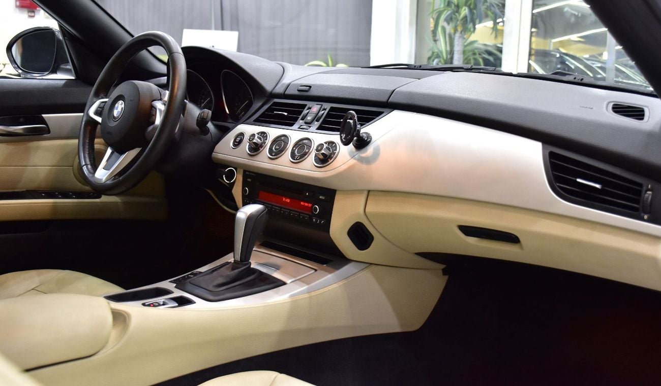 BMW Z4 sDrive 23i EXCLUSIVE EXCELLENT DEAL for our BMW Z4 sDrive23i ( 2012 Model ) in Brown Color GCC Specs