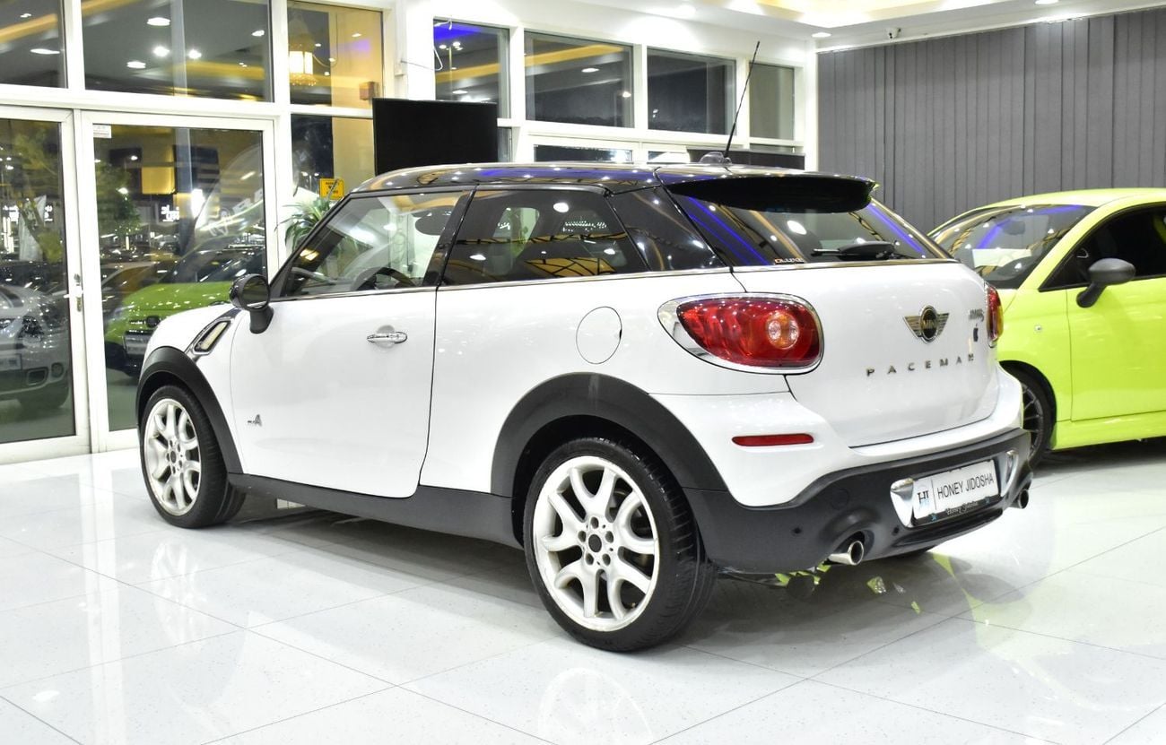 Mini Cooper S Paceman EXCELLENT DEAL for our Mini Paceman Cooper S ( 2013 Model ) in White Color GCC Specs