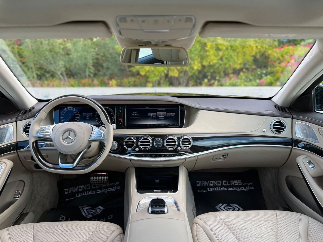 Mercedes-Benz S 400 Mercedes  S400L AMG Full option Panoramic  360 Camera Head Up-Display  GCC 2015