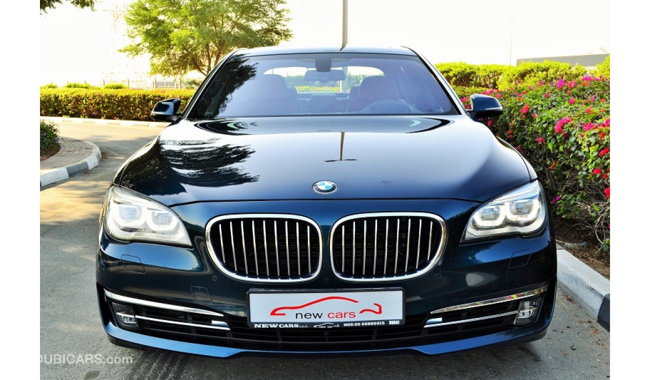 BMW 750Li Li - ZERO DOWN PAYMENT - 2,310 AED/MONTHLY - 1 YEAR WARRANTY + FREE SERVICE FOR 150K KM