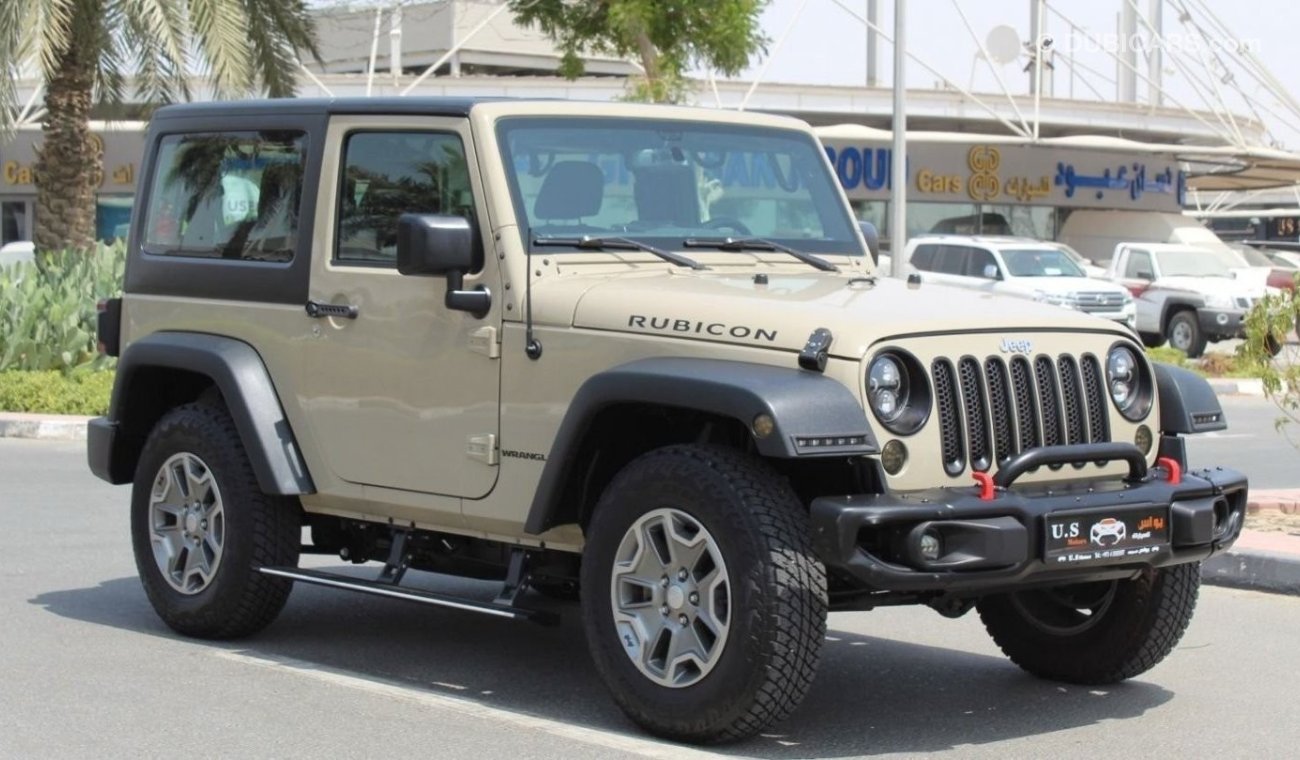 Used Jeep Wrangler RUBICON 2017 GCC VERY LOW MILEAGE WITH AGENCY WARRANTY &  SERVICE HISTORY IN MINT CONDITION 2017 for sale in Dubai - 545874