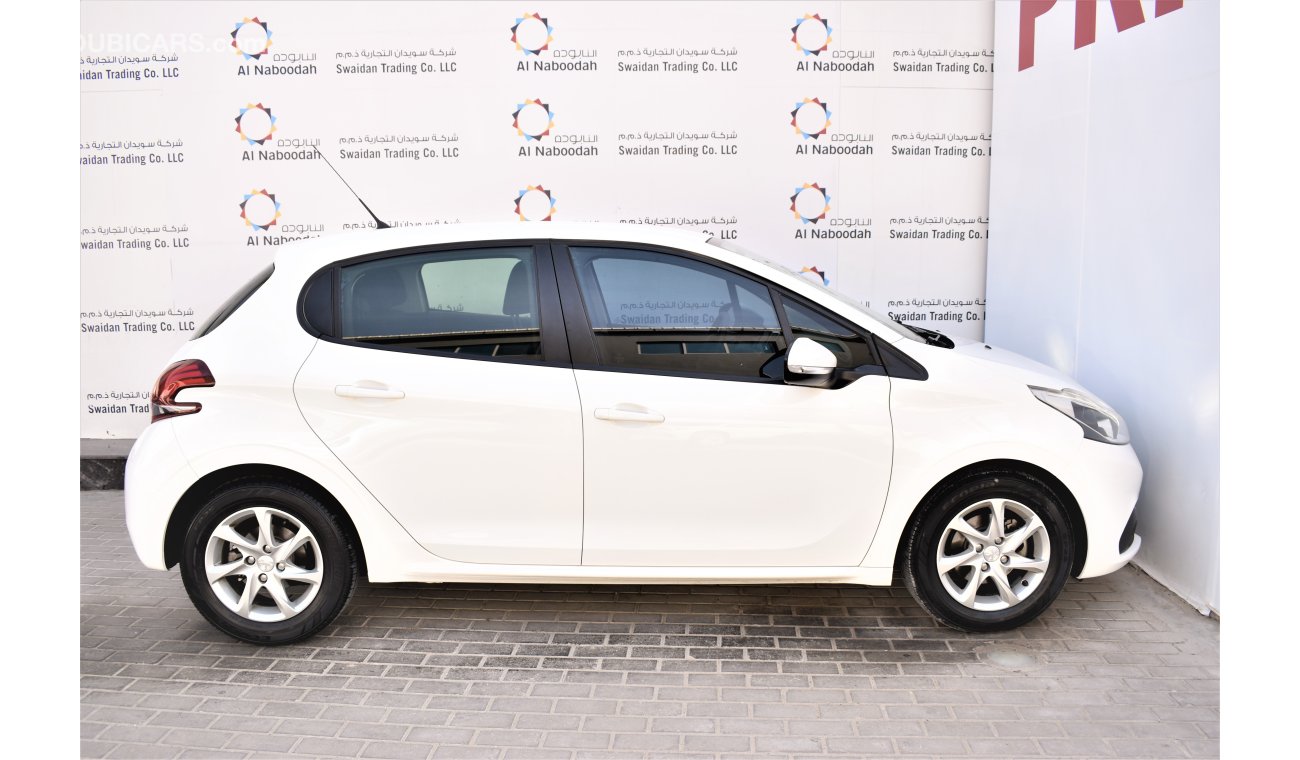 Peugeot 208 1.6L ACTIVE 2019 GCC AGENCY WARRANTY TILL 2024 / 100,000KM