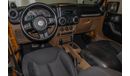 Jeep Wrangler Sahara Unlimited (Rubicon Kit) 2014 GCC under Warranty with Zero Down-Payment.