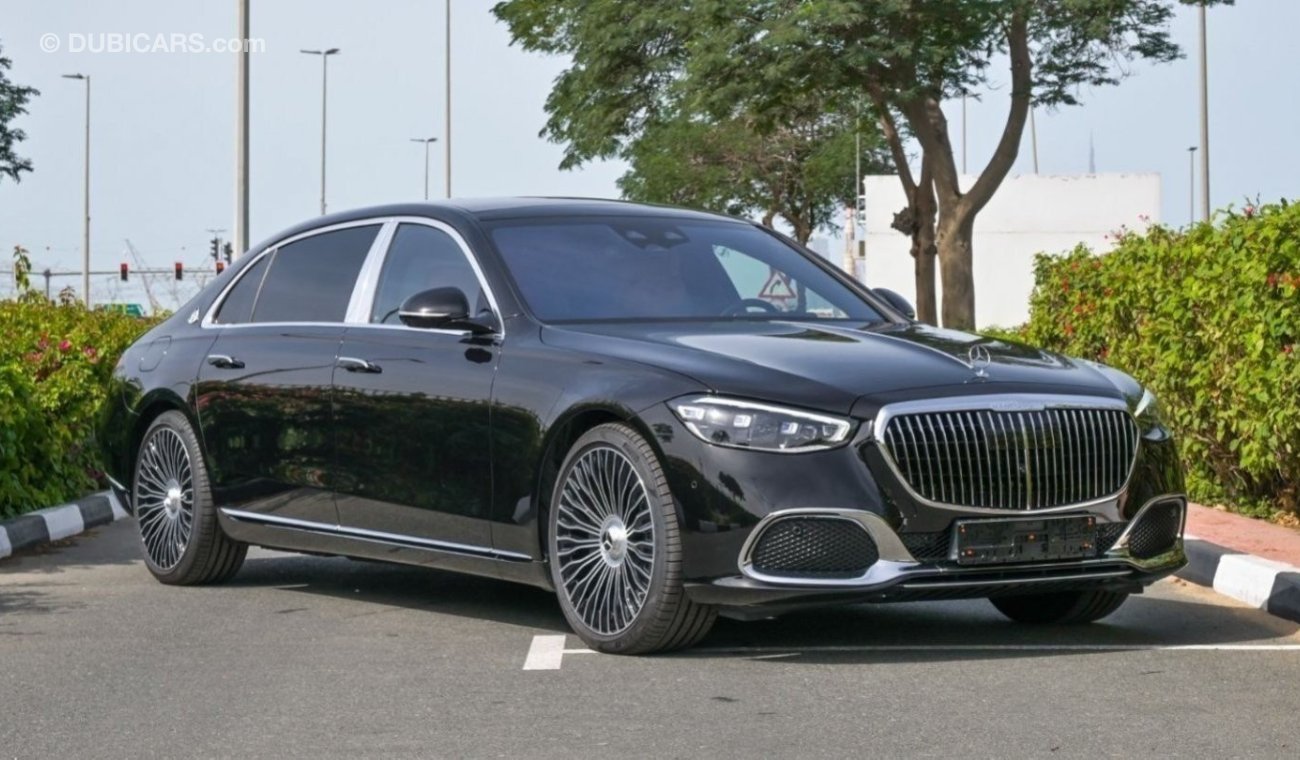 مرسيدس بنز S580 Maybach Mercedes-Benz S580 Maybach VIP Seats | Fully Loaded REAR AXLE STEERING, 5 Years Warranty, 3 Years Co