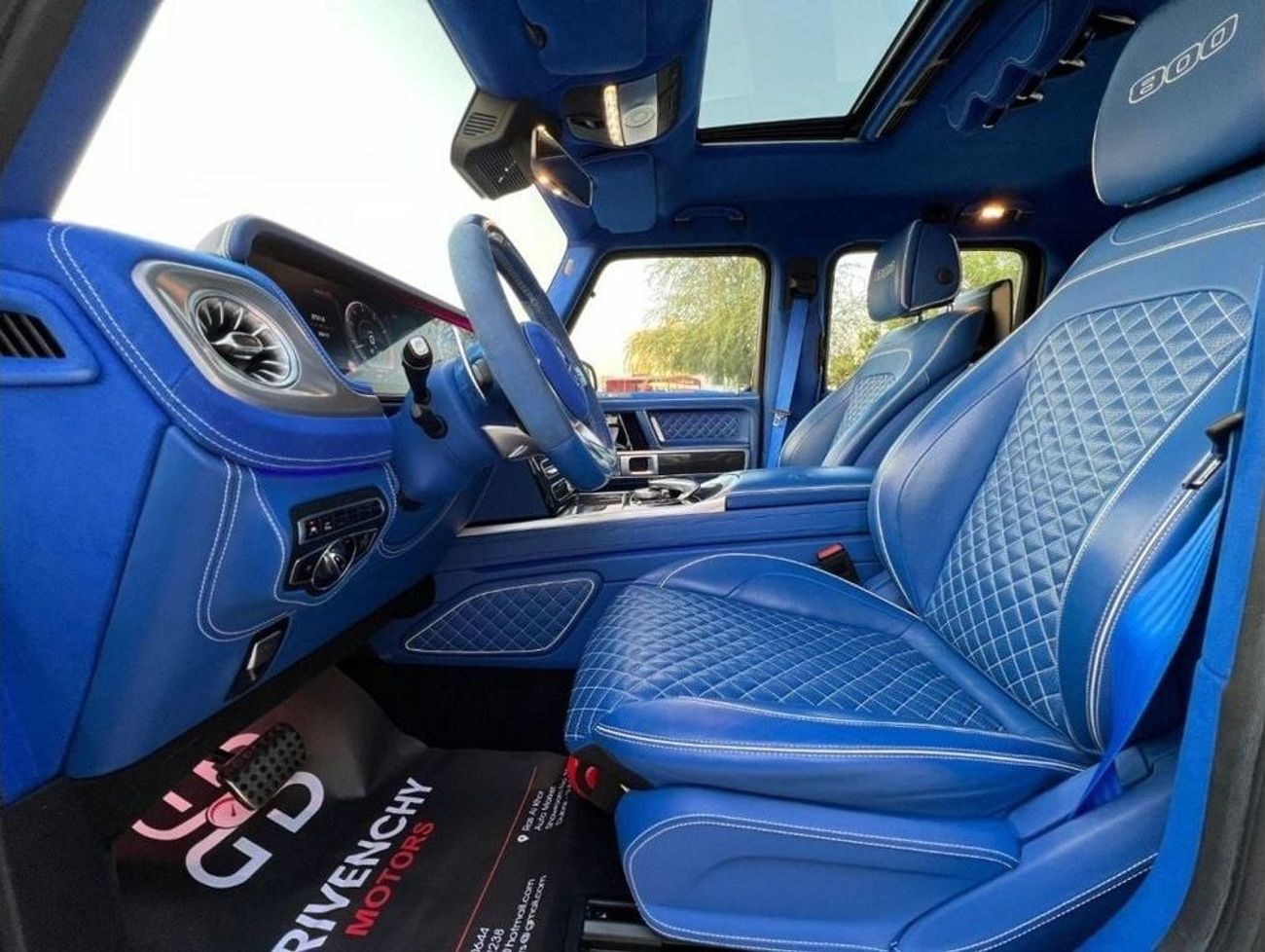 برابوس 800 - مرسيدس-AMG G 63 ORIGINAL BRABUS WITH DOCS , VIP SEATS , FULL ORIGINAL PAINT , FULL SERVICE HISTORY