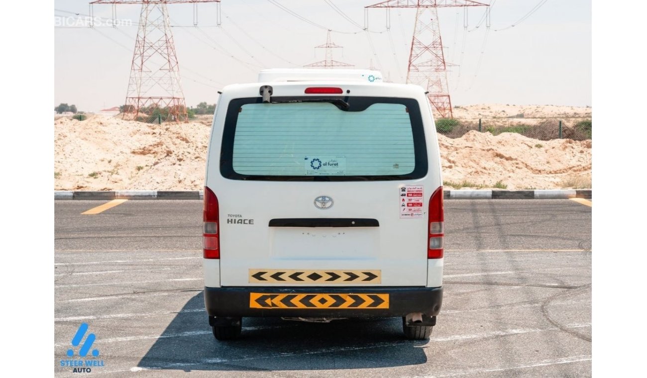 تويوتا هاياس GL - Std سقف 2019 Carrier Freezer Van 2.7L Petrol MT - GCC - Low Mileage - Book Now