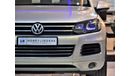 Volkswagen Touareg AMAZING Volkswagen Touareg 2012 Model! Silver Color! GCC Specs