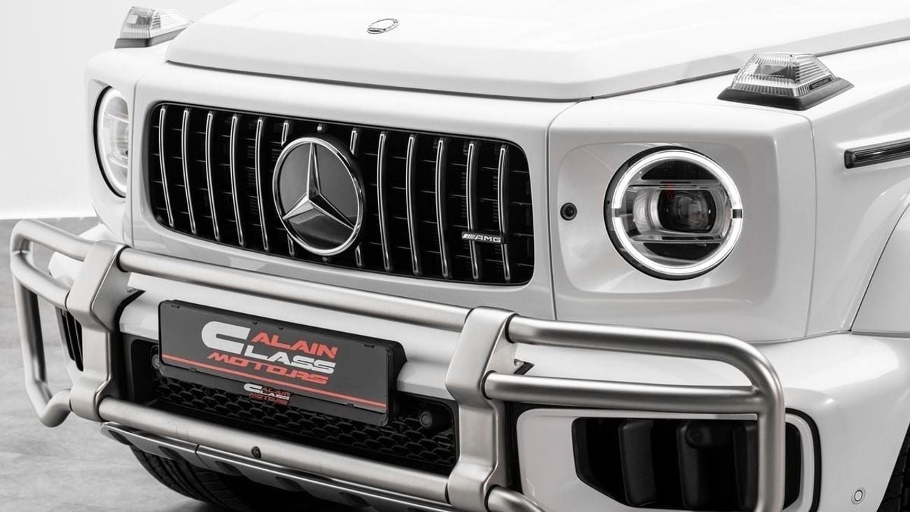 Mercedes Benz G63 AMG - 2025 - GCC Specs - Under Warranty and Service Contract