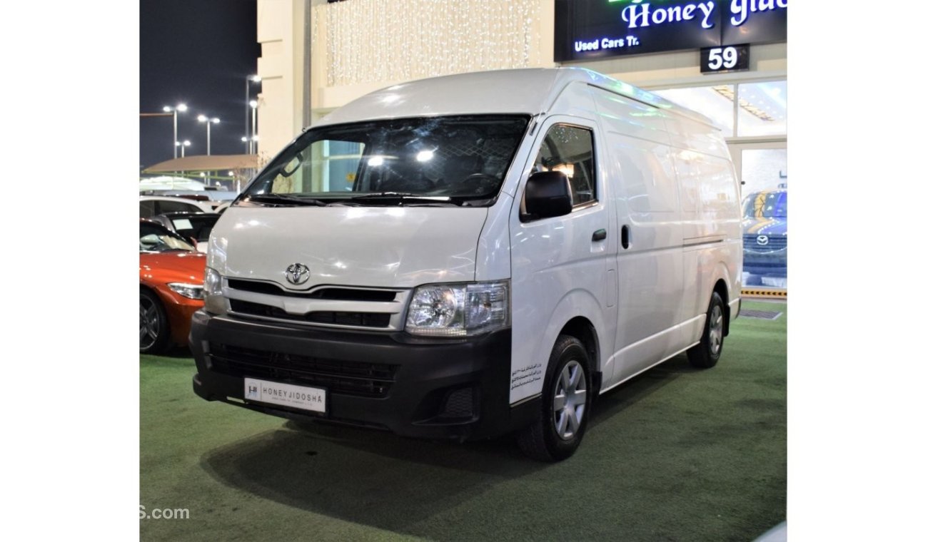 Toyota Hiace EXCELLENT DEAL for our Toyota Hiace DELIVERY VAN! ( 2013 Model! ) in White Color! GCC Specs