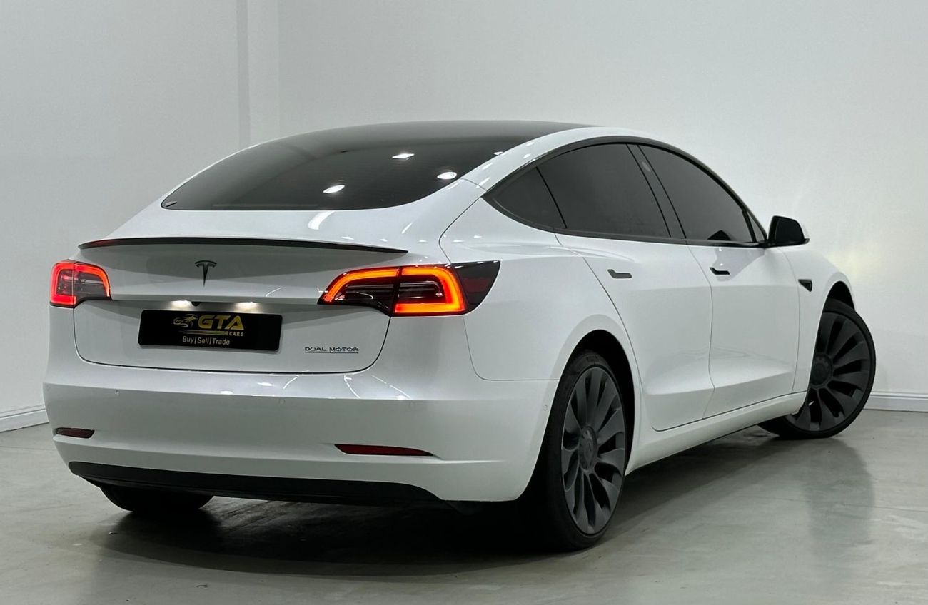 Tesla Model 3 Performance 2022 Tesla Model 3 Performance, 2026 Tesla Warranty, 2030 Tesla Battery Warranty, GCC