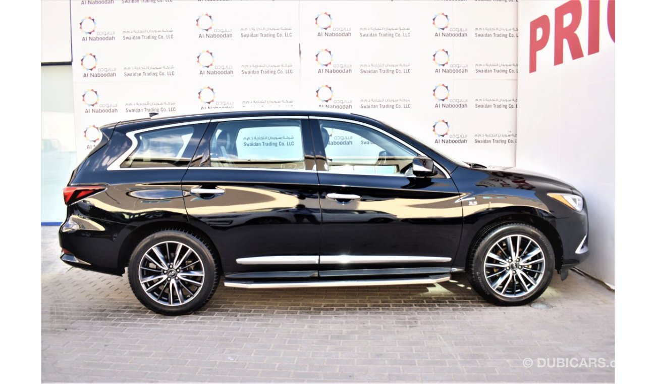 إنفينيتي QX60 AED 1664 PM | 3.5L V6 LUXURY AWD GCC WARRANTY