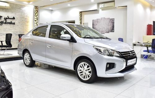ميتسوبيشي اتراج EXCELLENT DEAL for our Mitsubishi Attrage ( 2021 Model ) in Silver Color GCC Specs