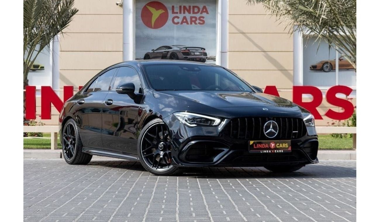 Mercedes-Benz CLA 45 AMG Mercedes-Benz CLA45 AMG S 2021 GCC under Agency Warranty and Service Contract with Flexible Down-Pay