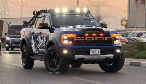 Ford Ranger 2023 | 2.0L DIESEL | AT | RHD | FACELIFTED TO RAPTOR 2025 MODEL | HEAVY 4X4 SPORTS BAR WITH BASKET |