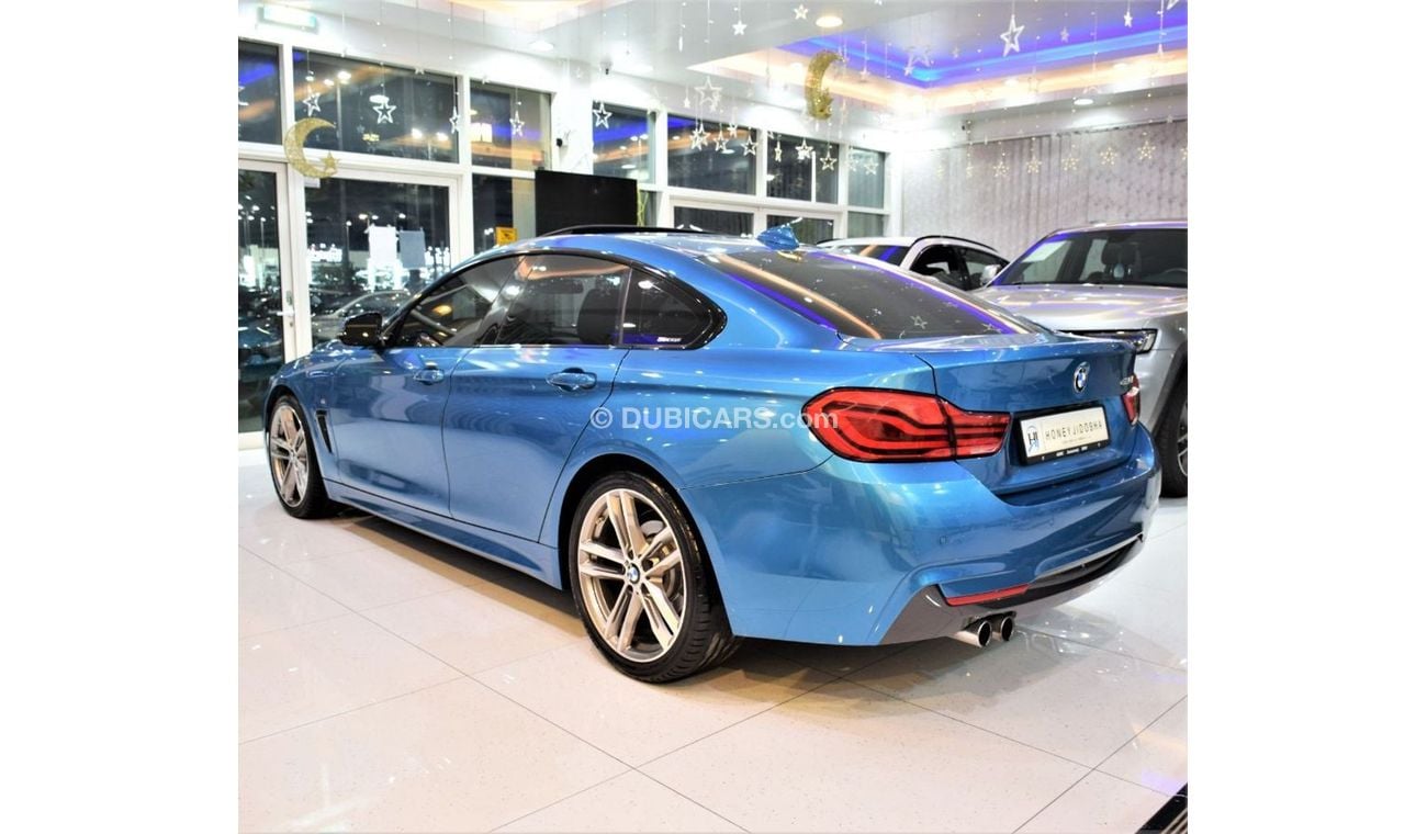 BMW 420i BMW 420i M-Kit 2018 Model!! in BLUE / GREEN Color! GCC Specs AGENCY WARRANTY Oct.2022 or 200,000 KM 