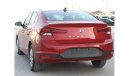 هيونداي إلانترا هيونداى النترا 2020 احمر خليجي بحالة ممتارزة بدون حوادث