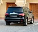 Infiniti QX80 EXCELLENCE إنفينيتي خليجي موديل فل اوبشن بحالة ممتازة