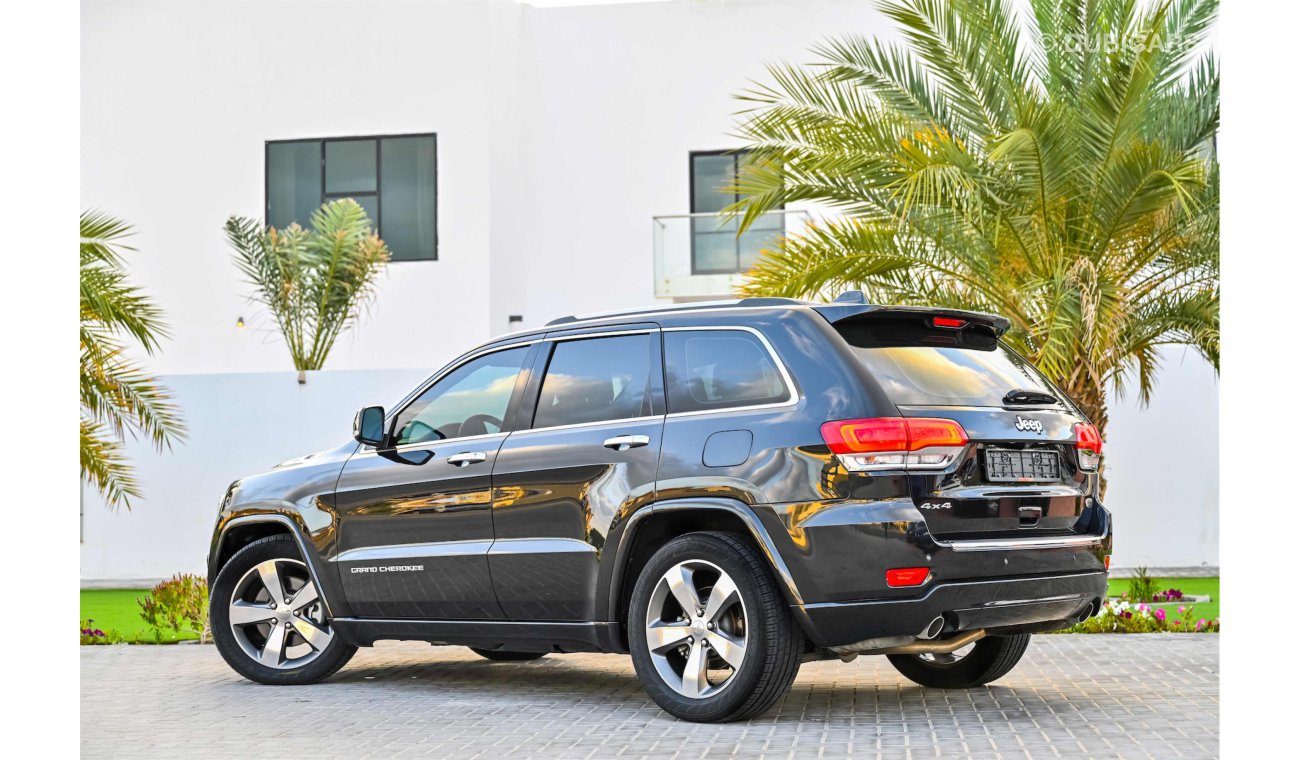 Jeep Grand Cherokee Overland 5.7L V8 | AED 1,841 Per Month | 0% DP | Agency Warranty!