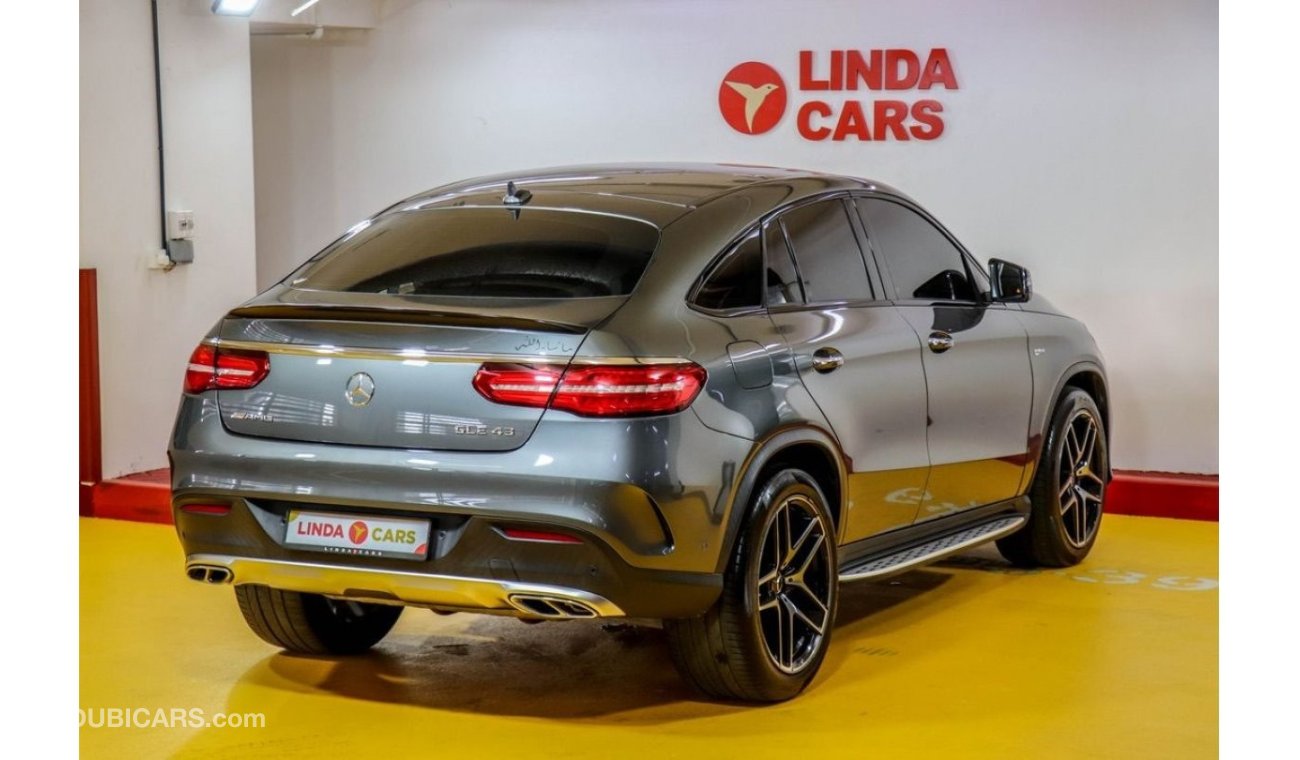 مرسيدس بنز GLE 43 AMG RESERVED ||| Mercedes-Benz GLE 43 AMG 2018 GCC under Agency Warranty with Flexible Down-Payment.