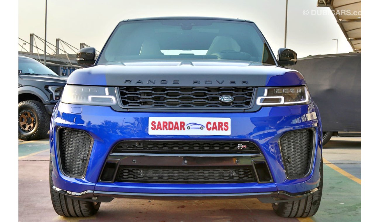 Land Rover Range Rover Sport SVR 2018 with 3 Year Warranty & Service