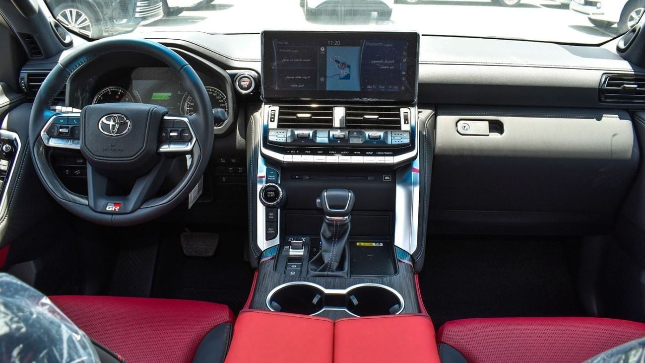تويوتا لاند كروزر GR SPORT ECTAGR001 – 2026 TLC300 3.3L Diesel Auto Black with Red Interior