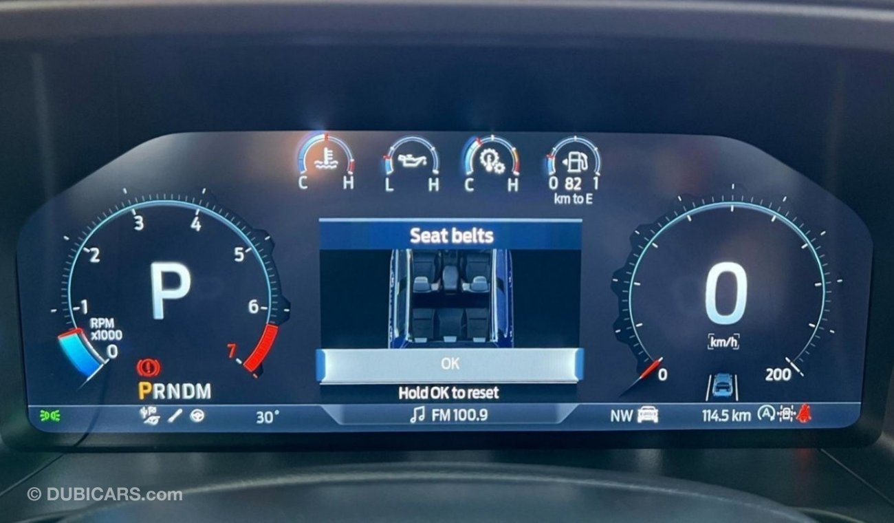 Ford Ranger Raptor 3.0L Twin Turbo V6 GCC Brand New 2023 (Only For Export)