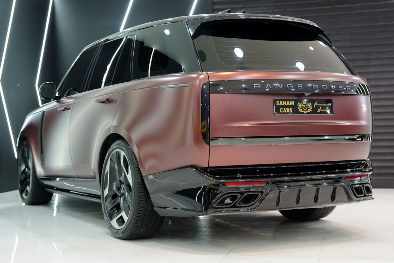 لاند روفر رينج روفر SV P530 2023 Range Rover Vogue SV, Rear Entertainment Display,Two-Tone Interior, Al Tayer Warranty + Service