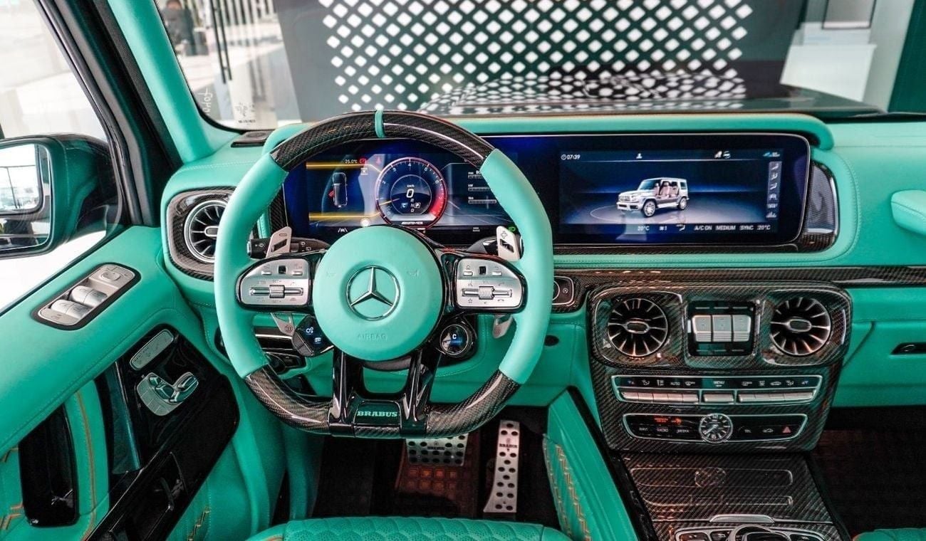 مرسيدس بنز G 63 AMG Mercedes Benz G63 AMG - Carbon Fiber - Fully Loaded - Brabus Kit 800 - 2024